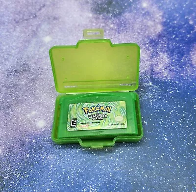 Pokemon LeafGreen Leaf Green Game Boy Advance GBA Authentic Cartridge Fast Ship • $132.98