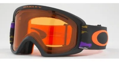 Brand New Authentic Oakley OO7045 31 Snow Goggles Distressed Paint Purple Iron • $142.49