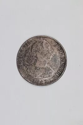 1787 Mexico Spanish Colonial Charles Iii Silver 8 Reales • £44.98