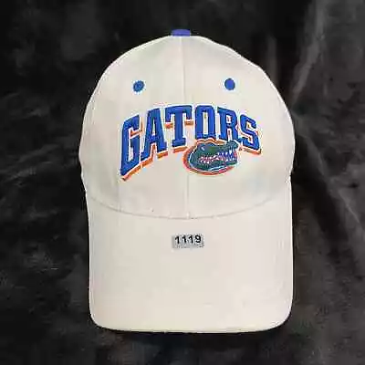 Florida Gator Cap Hat Strapback Adjustable White Athletic Training Football 1119 • $19.99