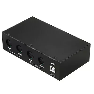 UM4X4 USB MIDI Interface 4 IN /4 Out 64 MIDI Channels 4i/4o + Merge 2i4o V2I8 • $33.55