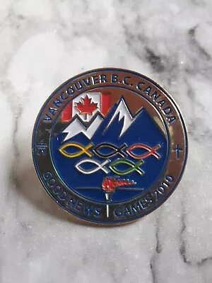 2010 Vancouver BC Canada Good News Games Pin 1.5   • $5.99