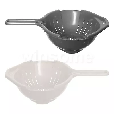 £6.99 • Buy Plastic Colander Vegetable Strainer Drainer Food Kitchen Salad Sieve Utensil