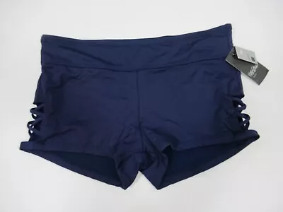 NEW Mossimo Boyshorts Swim Bottoms Women Medium Blue • $11.99