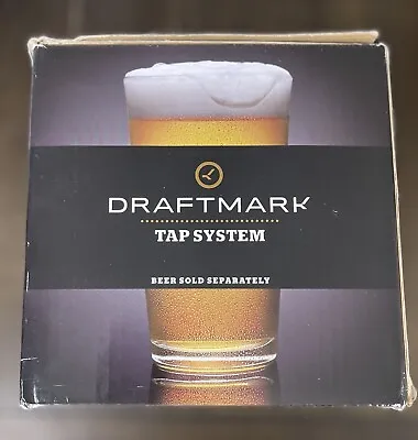 DRAFTMARK HOME TAP SYSTEM Draught Beer Barrel Dispenser- New/open Box • $24.99