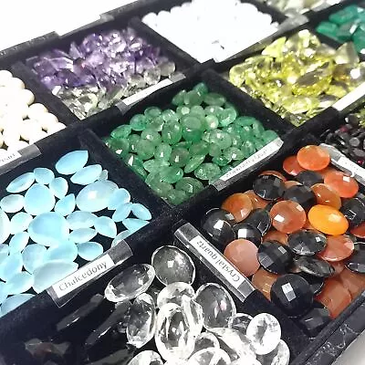 Natural Mix Loose Mix Semi Precious Gemstone Lot 50 Carats Best Value L443 • $16.01