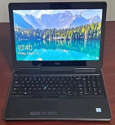 Dell Precision 7510 Touch 15.6  I7-6820HQ 2.70GHz 16GB 512GB SSD Nvidia M2000M • $249.95