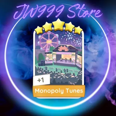 Monopoly Go 5 Star Sticker⭐️Set13-Monopoly Tunes⚡Fast Delivery⚡read Description❗ • $9.89