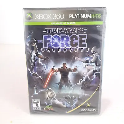Star Wars: The Force Unleashed (Microsoft Xbox 360 2008) NEW • $44.50