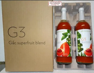 Nu Skin Nuskin Pharmanex Gac G3 Juice Pack (2 Bottles) Sealed New • $94.99