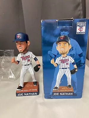 2019 Joe Nathan Minnesota Twins HOF Bobblehead MLB Baseball SGA • $14.95