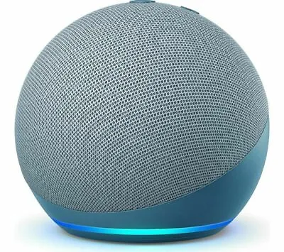 Amazon Echo Dot (4th Gen.) Smart Speaker - Twilight Blue • £38.99