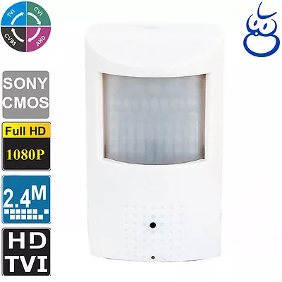 HD-TVI 2.4MP 1080P Spy Motion Detector  3.7mm Lens 4-IN-1 With  Build-in Audio • $14.99