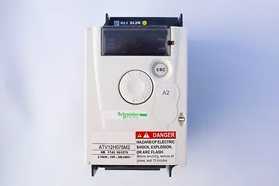 Schneider Electric Motor Inverter Drive Altivar 12 .75kW  Single To 3 Phase • £115