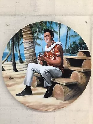 Elvis Presley In Blue Hawaii By Bruce Emmett Delphi Collector Plate 4 • $19.99