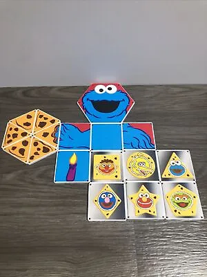 Magna-Tiles Sesame Street Cookie Monster’s Shapes Double Sided 17 Pieces 2020 B7 • $25.60