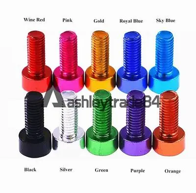 6-30MM M4 Aluminum Alloy 7075 Multi-Color Head Screw Allen Hex Bolt • $6.56