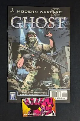 Modern Warfare 2 Ghost #5 (2010) Wildstorm Comics Low Print VHTF  • $50