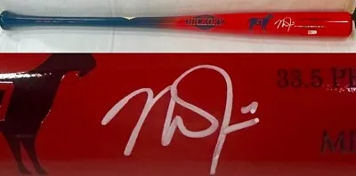 Mike Trout Signed Hickory Pro Maple MT27 Red Goat Model Bat Angels Auto MLB COA • $1299.99