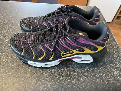 Nike Air Max Plus TN University Gold Viotech Purple (Mens US 11) • $190