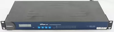 Moxa NPort 5610-16 16 Port RS-232 Serial Device Server 1201056100030 • $115.50