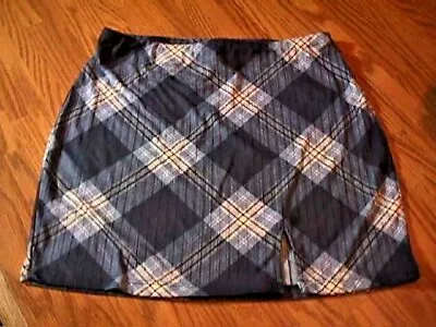 Women's Mini Skirt Size Small Rue 21 Elastic Waist Front Slit • $7.99