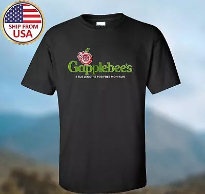 GAPPLEBEES RACING Men's Black T-shirt Size S-5XL • $19.99