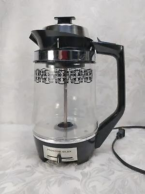 Vintage Proctor Silex Lifelong Brew Selector Glass Coffee Percolator Tested • $59.99