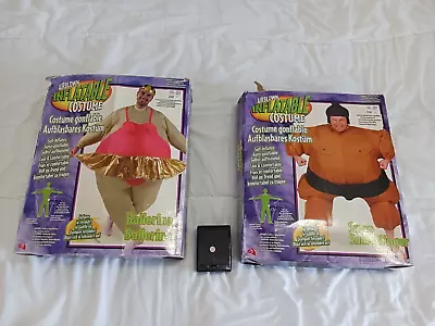 Funny Fancy Dress Costume Inflatable Costume Fat Ballet & Sumo Costume Adult • £23.75