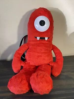 YO GABBA GABBA MUNO 17  Plush Backpack Nickelodeon Rare 2013 • $30