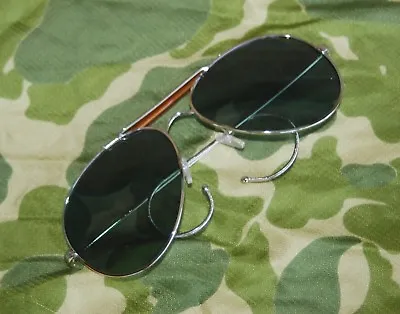 WW2 Reproduction US Glasses Flying Sun.  Army Air Corps Style Sunglasses • $19.95