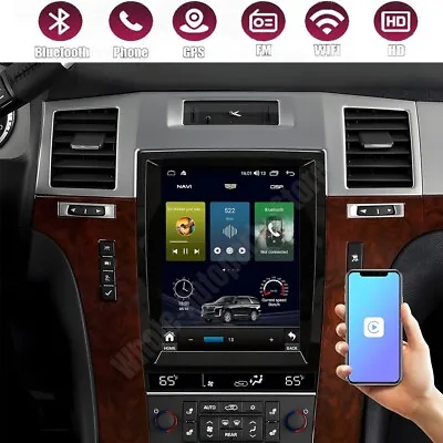 For 2007-2014 Cadillac Escalade  Android 13 9.7  Tesla Screen Car Radio GPS Navi • $195.90