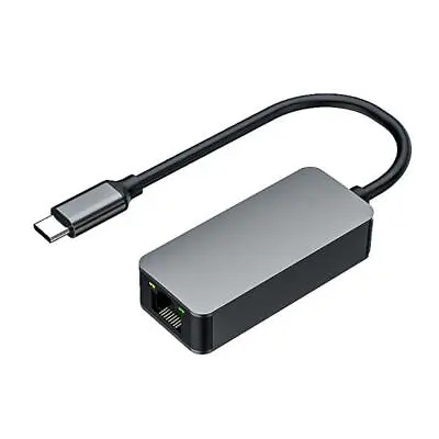 $16.56 • Buy 2.5G USB C To Ethernet Adapter Type-C To 2.5 Gigabit RJ45 Lan Network Converter