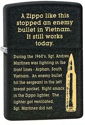 Zippo Stopping Bullet Lighter #18 Genuine Refillable Limited Edition With Box • £14.99