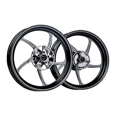 MOS Forged Aluminum Alloy Rims Wheels For Yamaha YZF R3 MT03 15-23 Black NON ABS • $1639