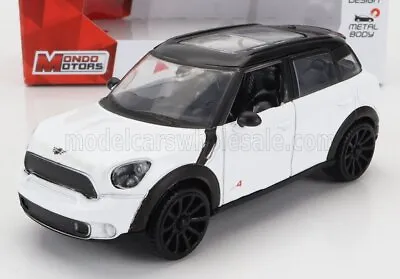 Mondo Mini Cooper S Countryman 2011 White Black - 1:43 Model • £15.91