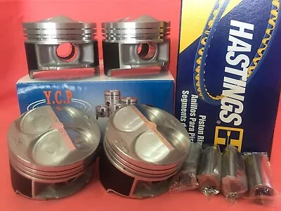 81.5mm 020(.50) JDM High Comp Pistons+Rings Acura Honda CivicType R B16 B18 • $159.95