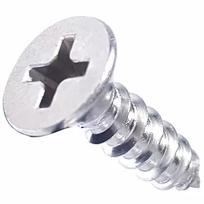 #4 X 3/8  Phillips Flat Head Wood Screws 316 Marine Stainless Steel Qty 25 • $10.06