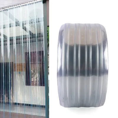 $110 • Buy Plastic Vinyl Strip Door Curtain 164 Feet Clear PVC Curtain Bulk Roll Commercial