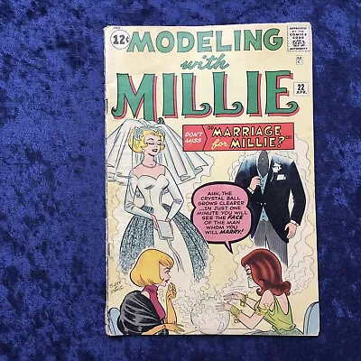 Modeling With Millie #22 Silver Age Marvel Comics Stan Lee 🔥 • $22.99