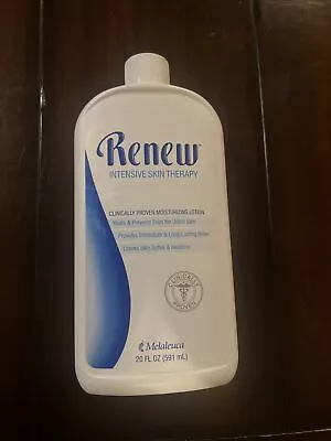 Melaleuca Renew Intensive Skin Therapy Moisturizing Lotion 20 Oz - New / Sealed! • $36