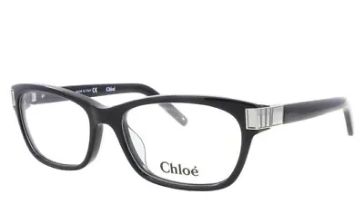 NEW CHLOE Optical Frame CE2604 Black 001 52 Eyeglasses Italy W/Case MSRP $389 • $99.99