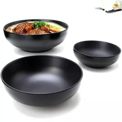 Japanese Style Ramen Bowl Imitation Porcelain Noodle Container Rice Soup Bowl • £5.71