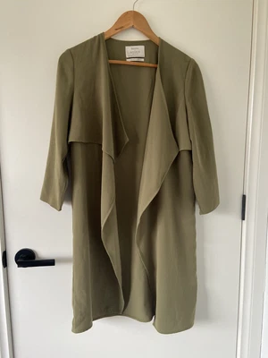 $21.30 • Buy Bershka Outwear Blazer Jacket Womens Medium Olive Green Lightweight