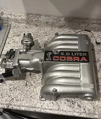 5.0 Ford Mustang Cobra Intake Manifold COMPLETE. • $1300