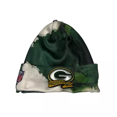New Era Green Bay Packers On-Field 2022 NFL Sideline Ink Dye Knit Winter NFC Hat • $23.95