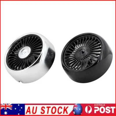 $13.72 • Buy 5V USB Car Air Vent Clip Fan 3-Speed 7-Blade LED Backlit For 12V 24V Vehicle