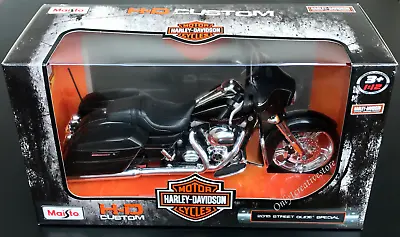 MAISTO Harley Davidson 2015 Street Glide Special 1:12 Black • $21.97