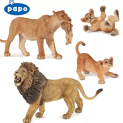 £5.95 • Buy PAPO Wild Animal Kingdom LIONS - Choose For 9 Different Lions All With Tags