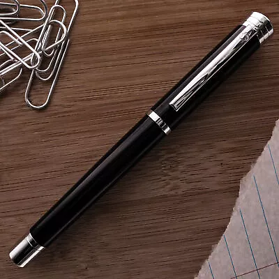 Monteverde Strata Fountain Pen Black & Chrome Brand New In Box • $24.95